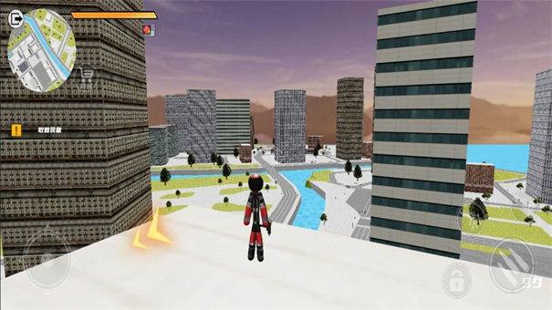 火柴人绳索英雄999999钻999999金币