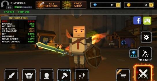 像素勇士闯地牢汉化完整版