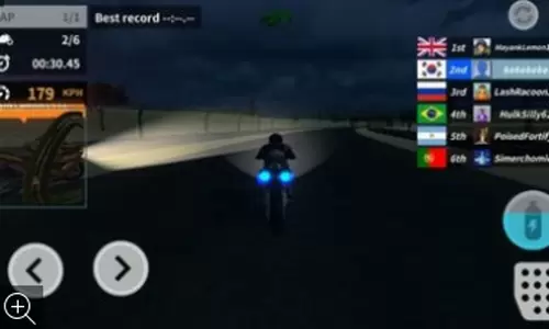 速度竞赛摩托车