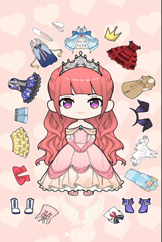 公主的娃娃换装游戏