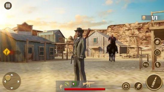 狂野西部牛仔枪手游戏