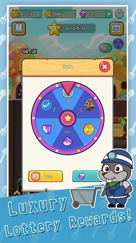 疯狂老鼠矿工游戏