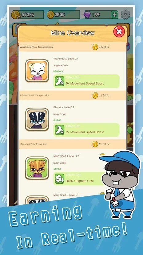 疯狂老鼠矿工游戏