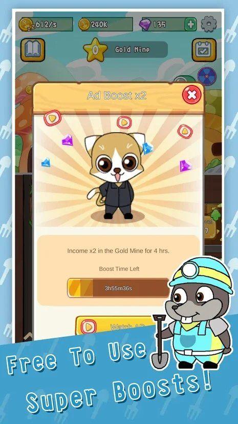 疯狂老鼠矿工游戏