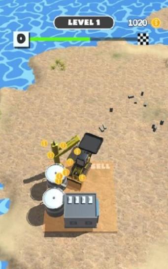 推土机粉碎机游戏