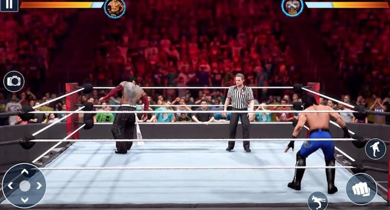 真实摔跤游戏