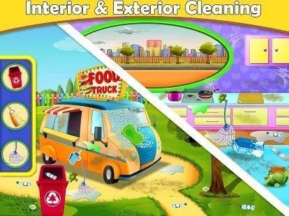 食品卡车厨房厨师手游