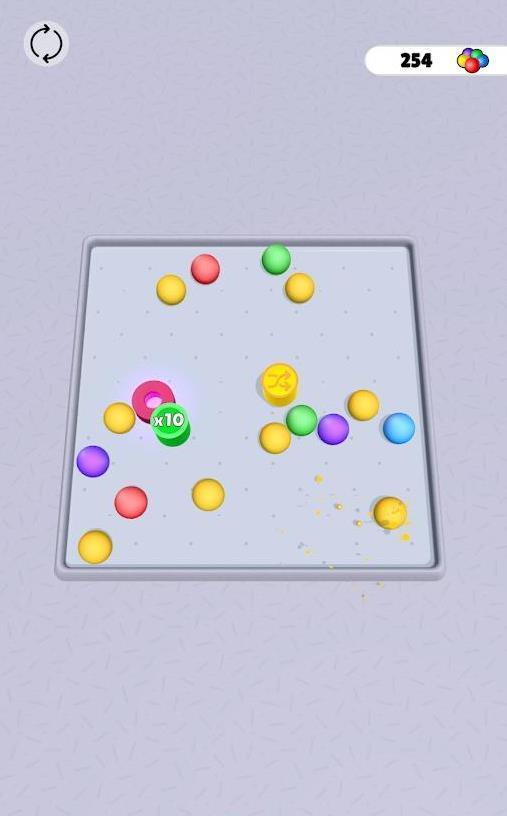 击打所有球手游