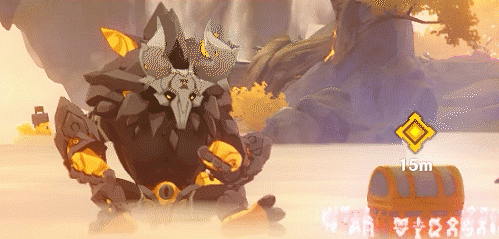 优菈大战岩盔丘丘王vk游戏