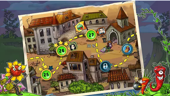 植物虐僵尸手游