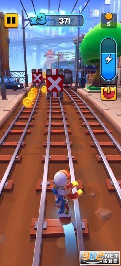 滑板英雄地铁跑酷