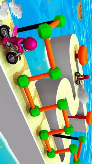 趣味单车竞赛3D手游