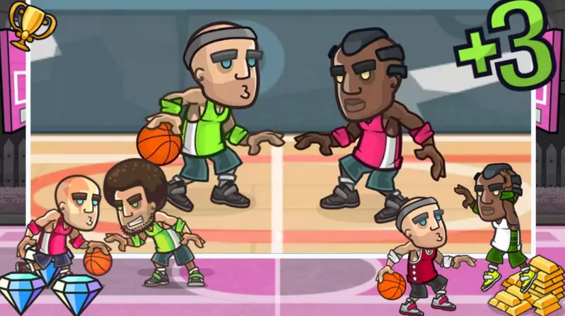 迷你篮球比赛手游