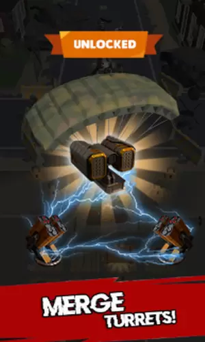 合并炮塔僵尸防御