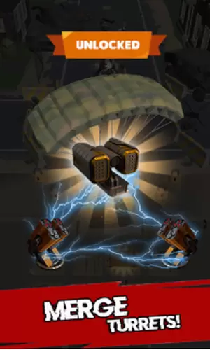 合并炮塔僵尸防御