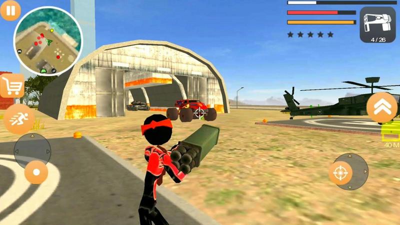 火柴人绝地冒险游戏