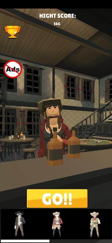 醉汉西部小游戏