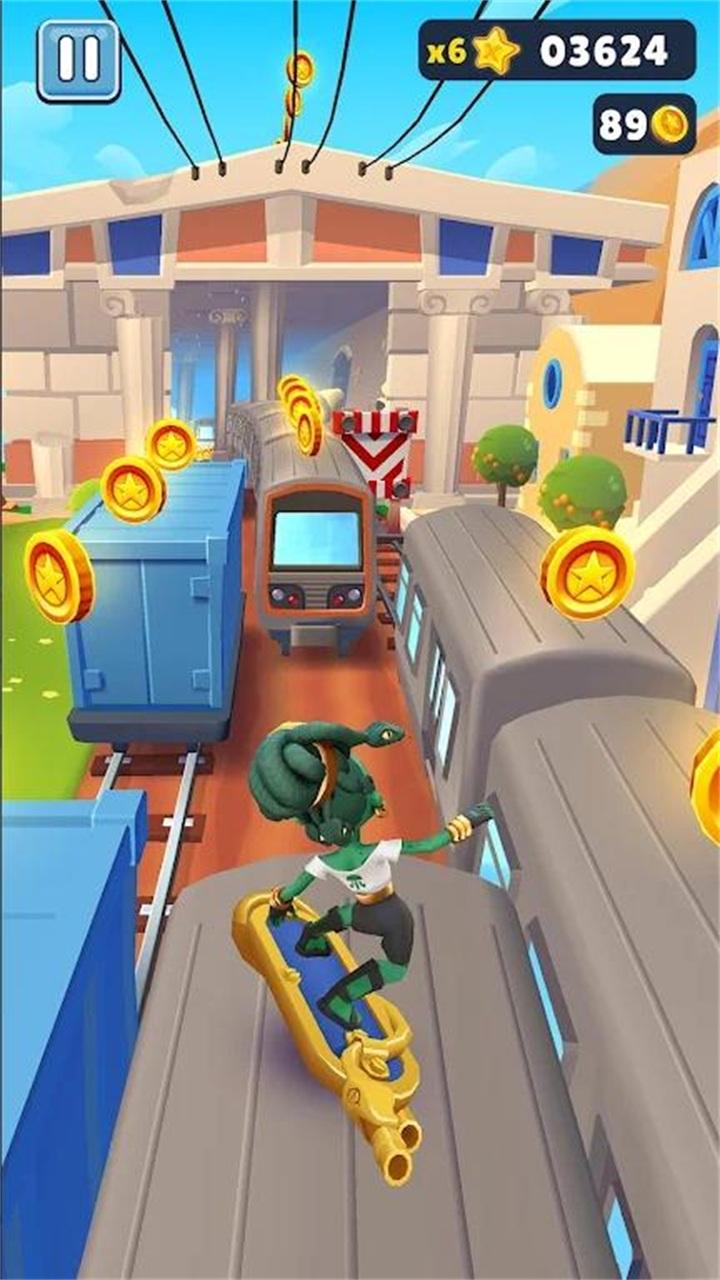 地铁跑酷subwaysurf