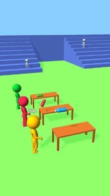 翻瓶子比赛小游戏