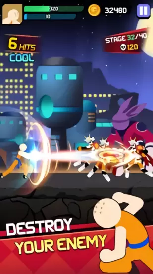 火柴人龙斗士战斗安卓版