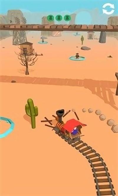 纸火车冲刺游戏