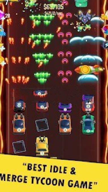 闲置战车合并小游戏