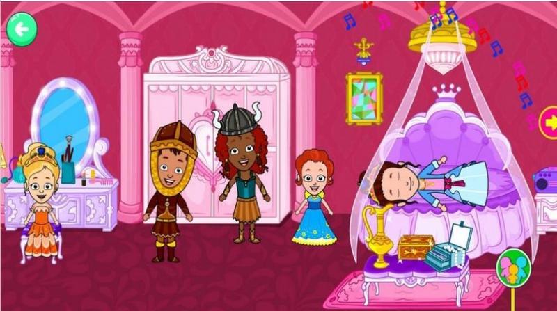 迷你公主装扮小屋