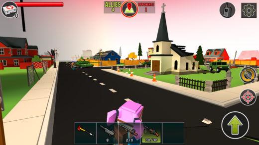 未知的像素枪战内置作弊菜单版