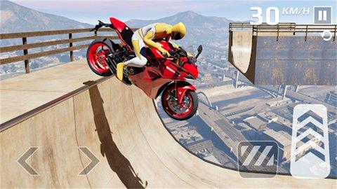 疯狂暴走摩托游戏