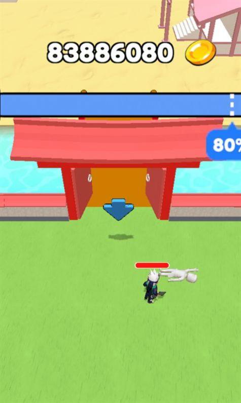 小人战斗滚滚滚游戏