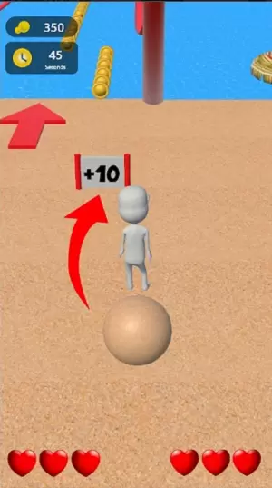 铺满沙子跑游戏