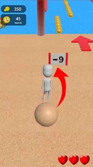 铺满沙子跑游戏