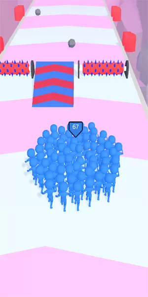 人群碰撞控制手游