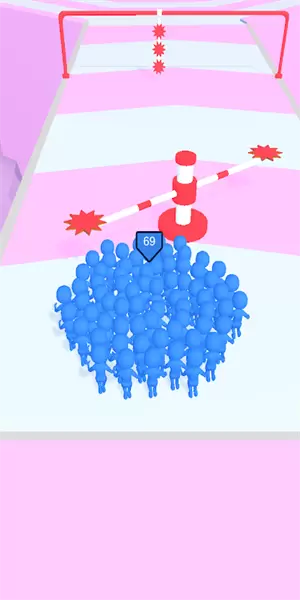 人群碰撞控制手游