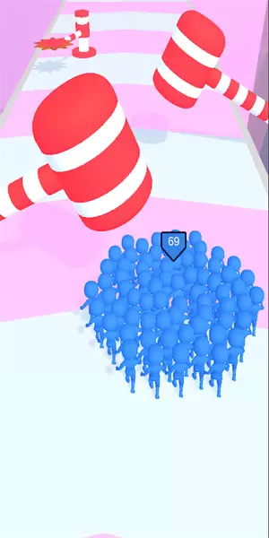 人群碰撞控制手游