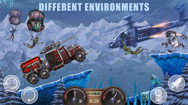 山地僵尸赛车单机版