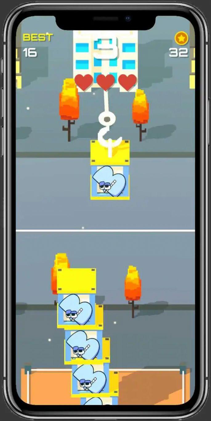 字母塔建造者游戏