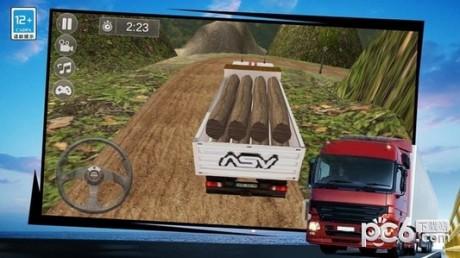 模拟驾驶卡车运货3d游戏