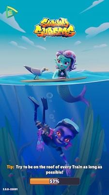 地铁跑酷海底世界