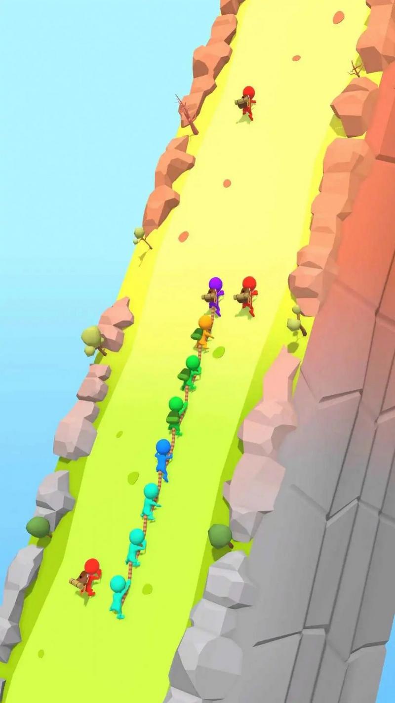 空闲顶级登山者