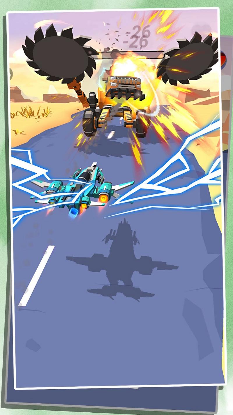 变形装甲飞车3D游戏