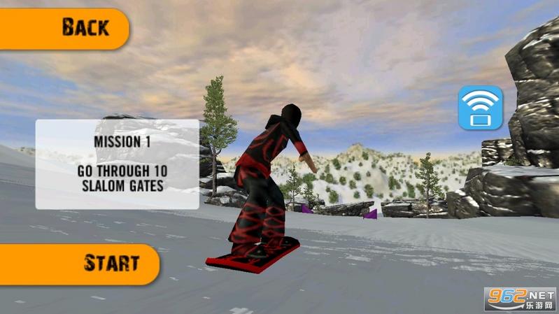 疯狂的滑雪游戏