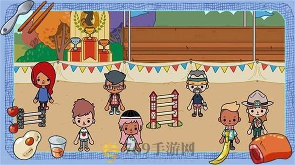 迷你城镇海滩度假