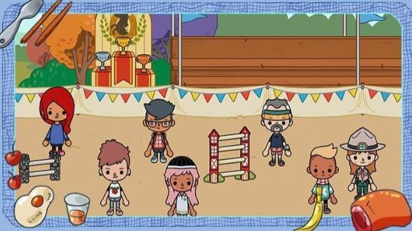 迷你城镇海滩度假