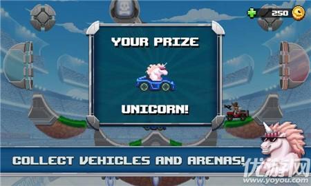 撞头赛车足球运动