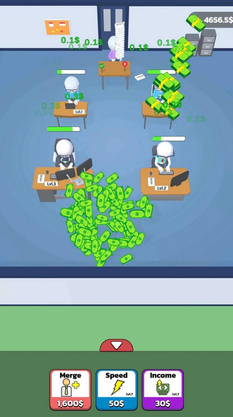 放置点击公司手游