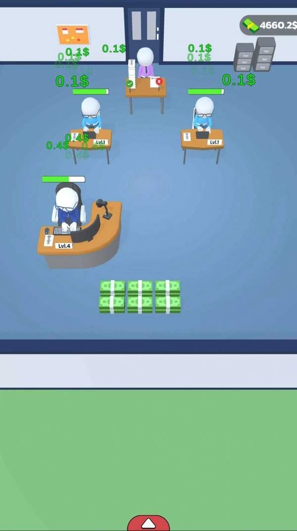 放置点击公司手游