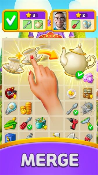 合并酒店改造设计游戏