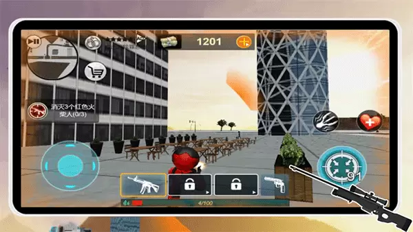 火柴人绳索英雄 