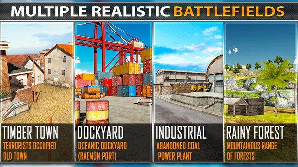 现代反恐射击战争手机版